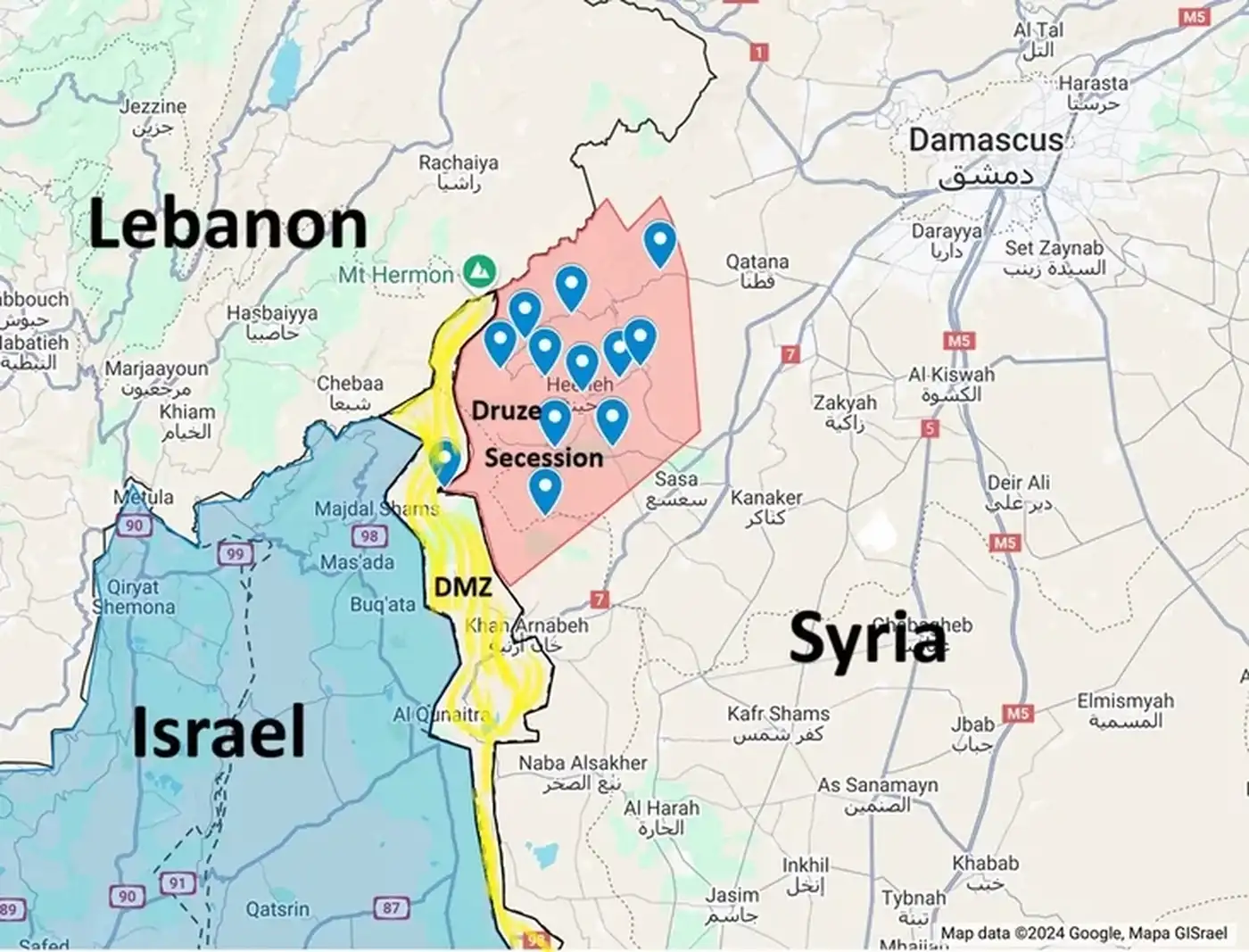 Израиль - Сирия: местные разборки