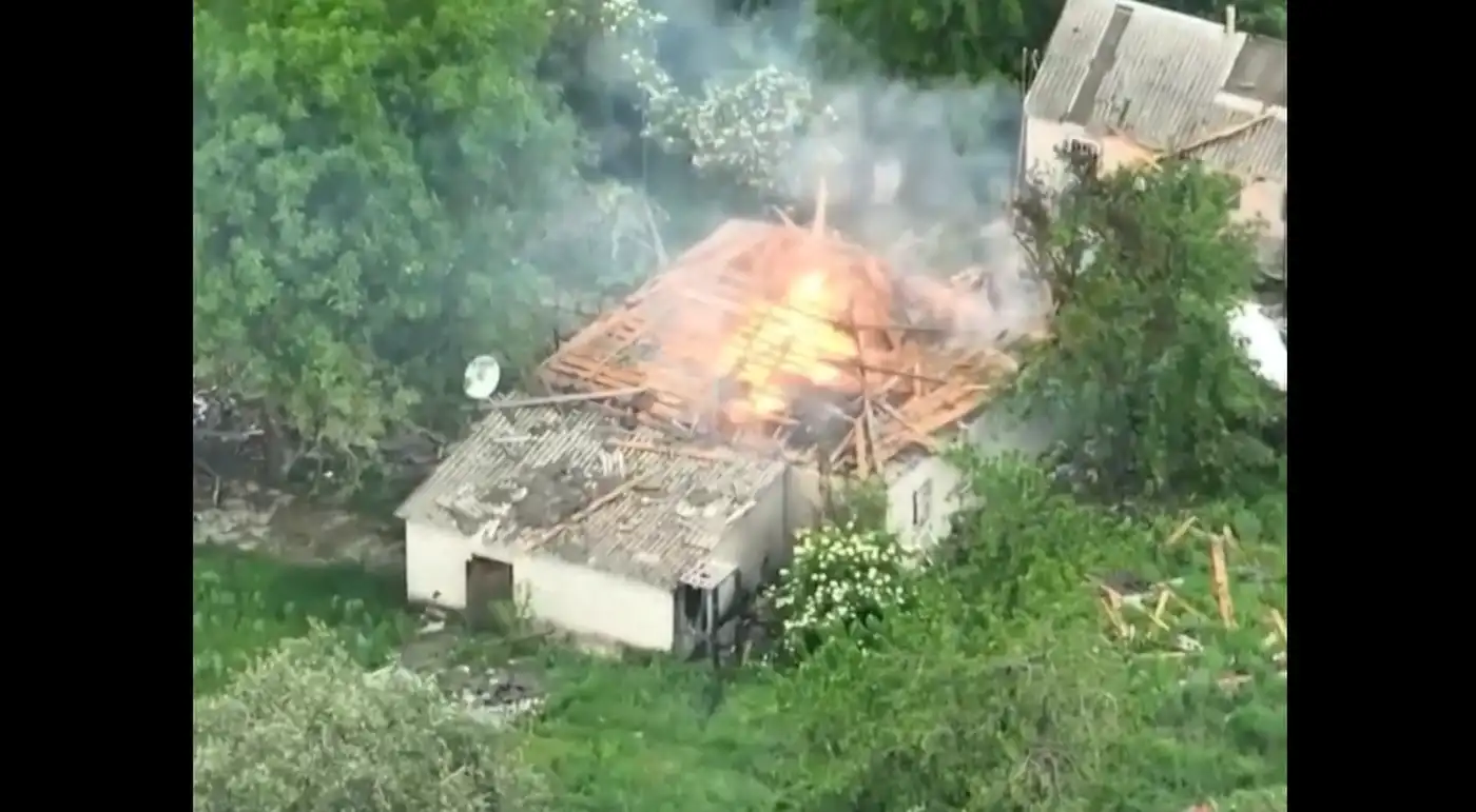 Дроны с зажигательными бомбами