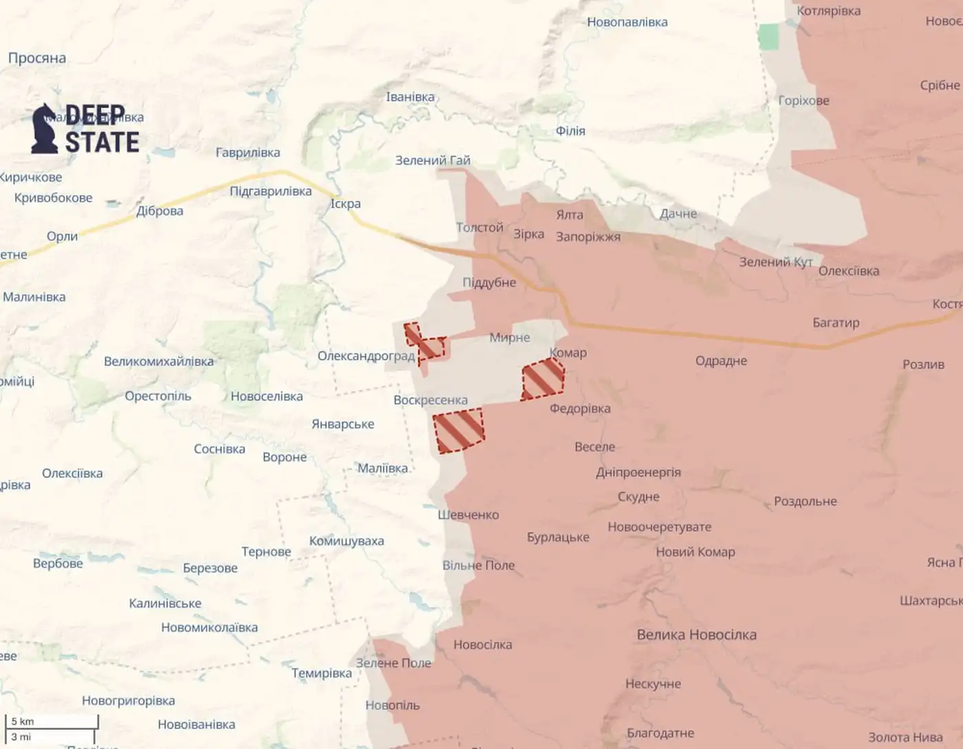 Южнодонбасское направление под давлением