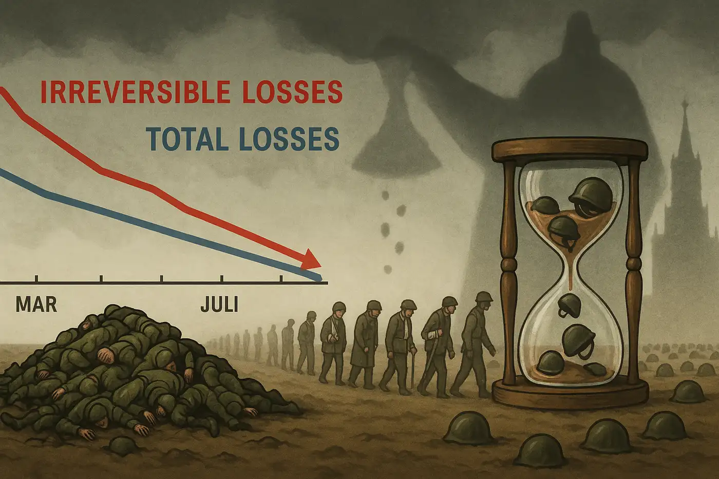 Потери орков снижаясь… растут!