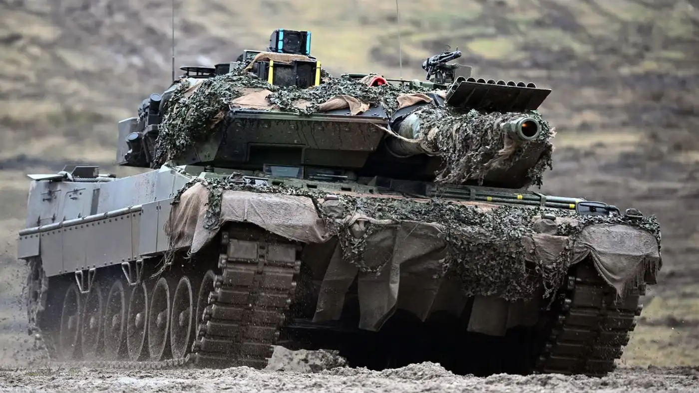  Leopard 2-Panzern