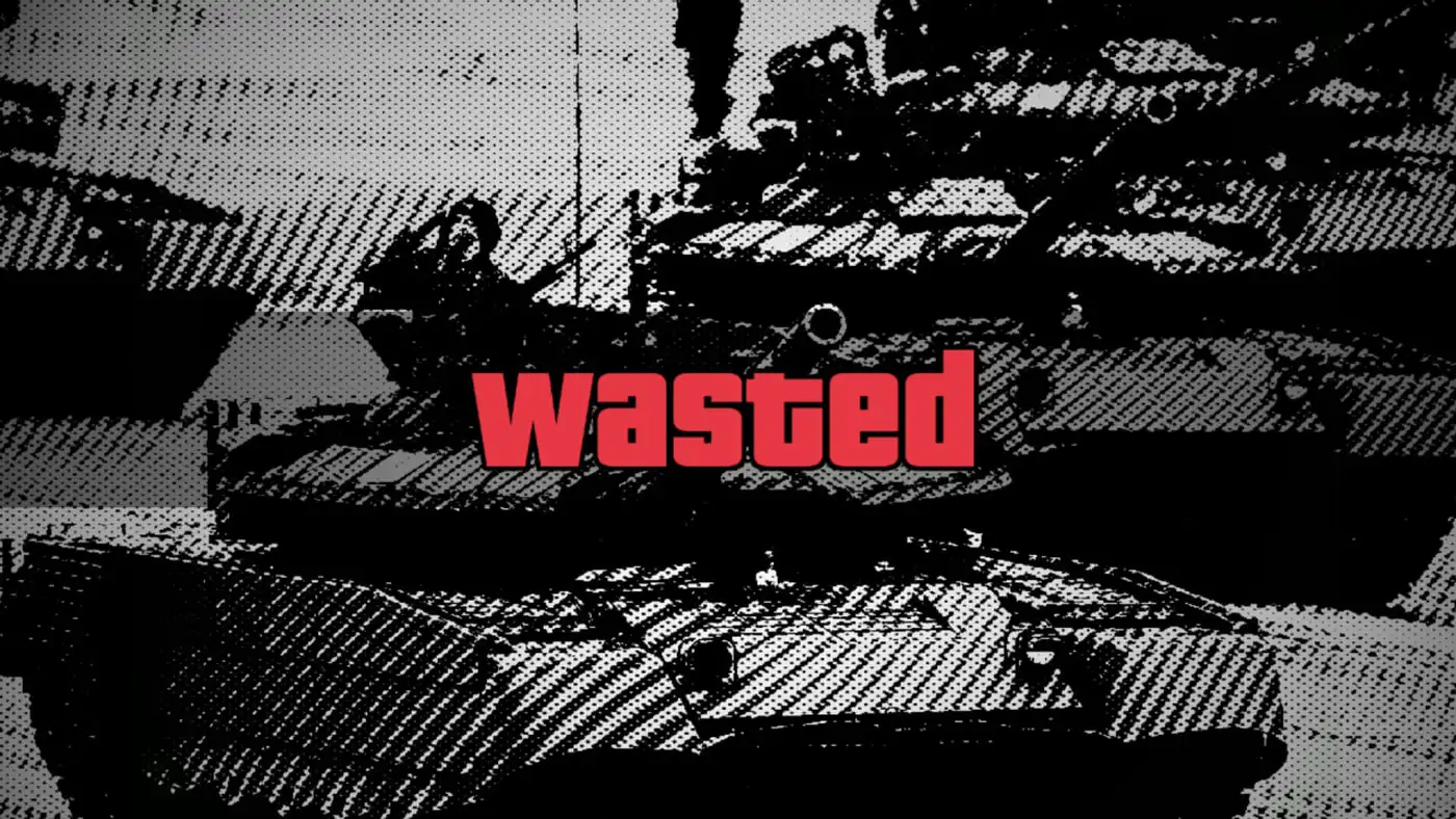 Истощение запасов российских танков