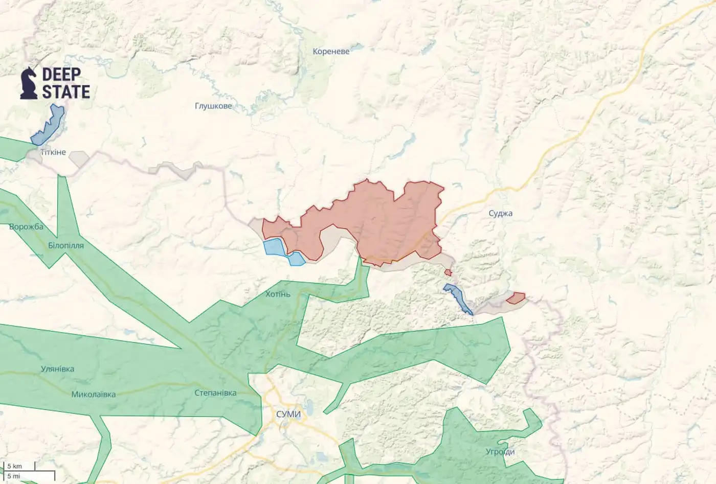 Сумская область – буферная зона..