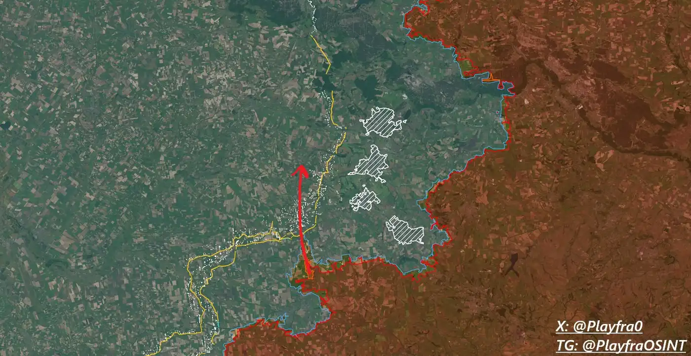 В Золотом Колодце россияне впервые достигли оборонной линии «Новый Донбасс»