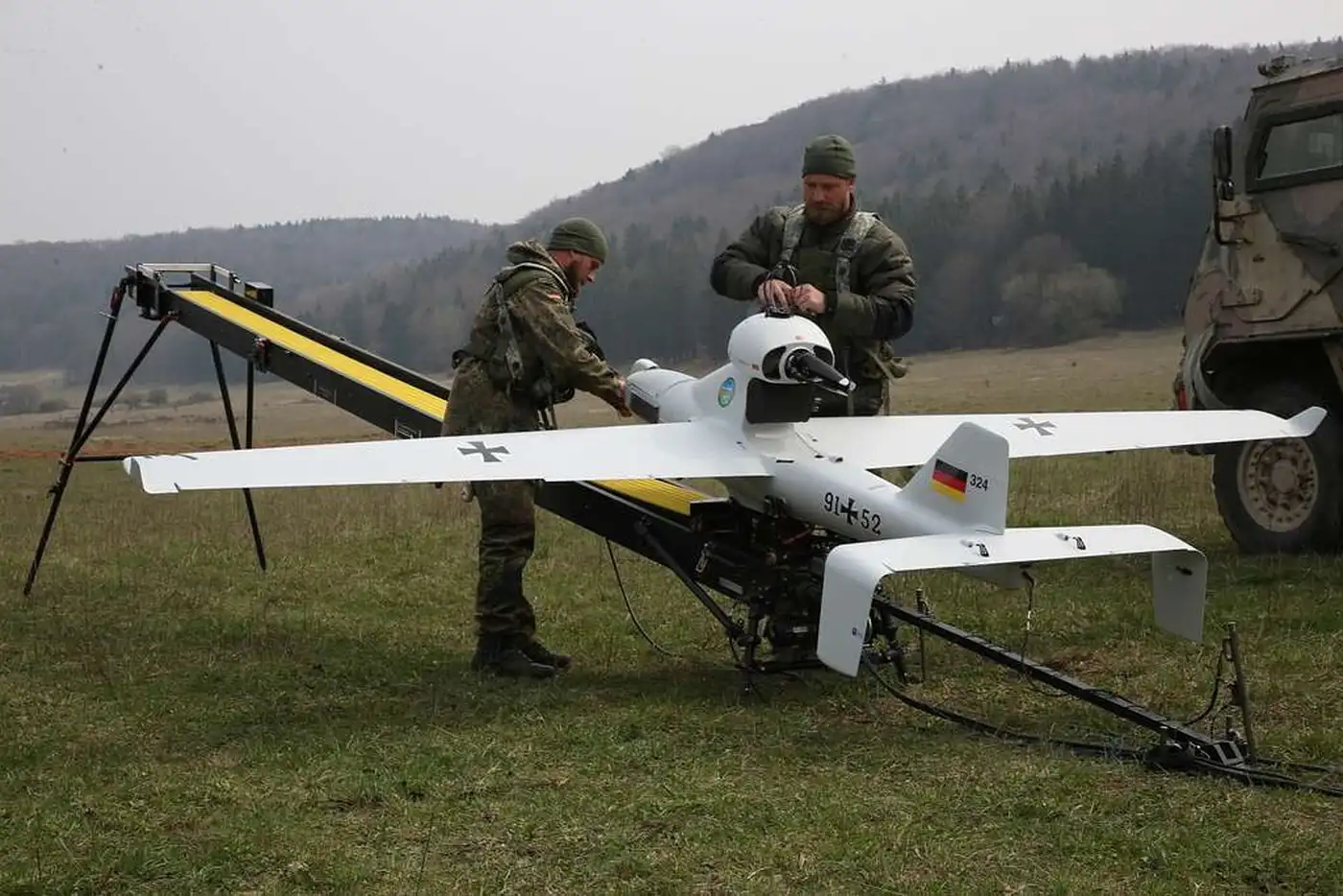 Немецкая армия увеличит парк дронов с 600 до 8 000 к 2029 году 1 1 354