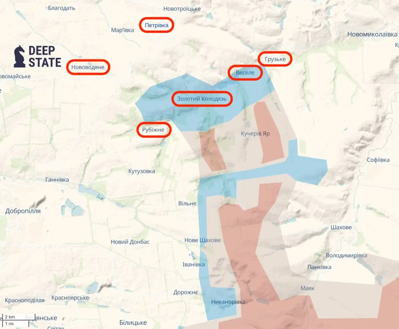 Азов остановил продвижение врага на Покровском направлении
