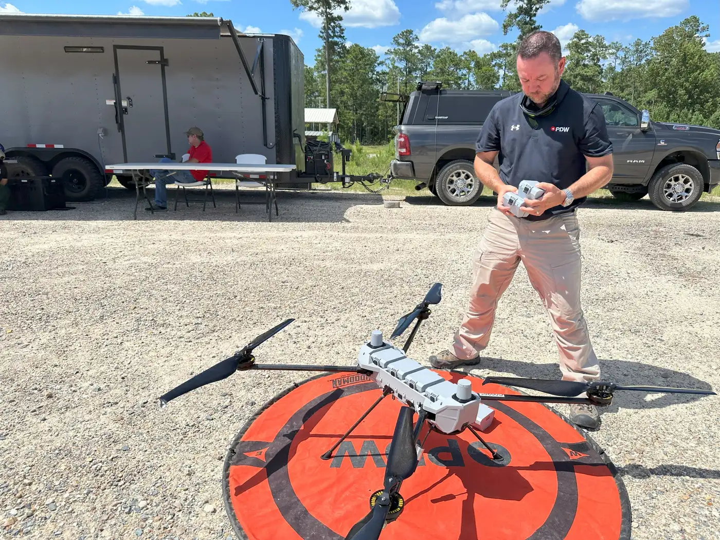 Квадрокоптер C100 навёл GBU-12, сброшенные с F-35A 1 1 427