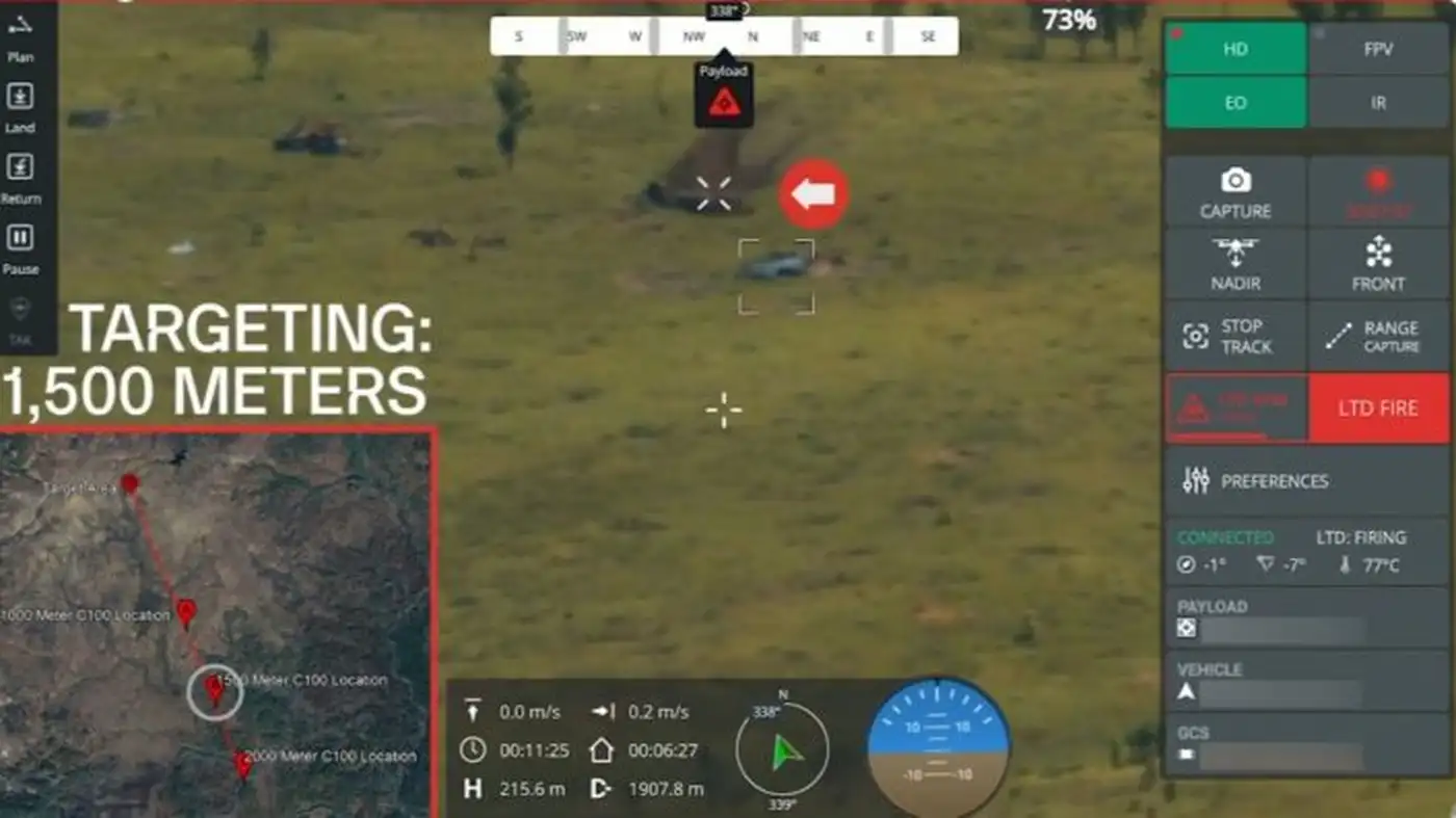 Квадрокоптер C100 навёл GBU-12, сброшенные с F-35A 8 1 431