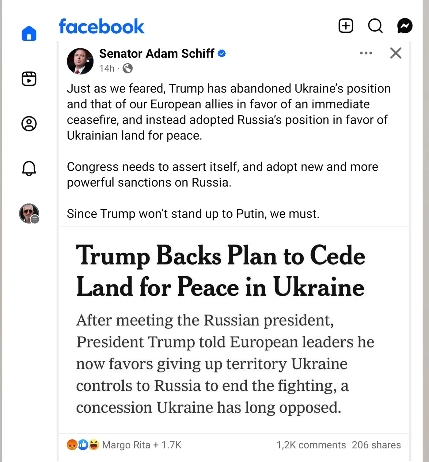 Позиция демократов по Украине