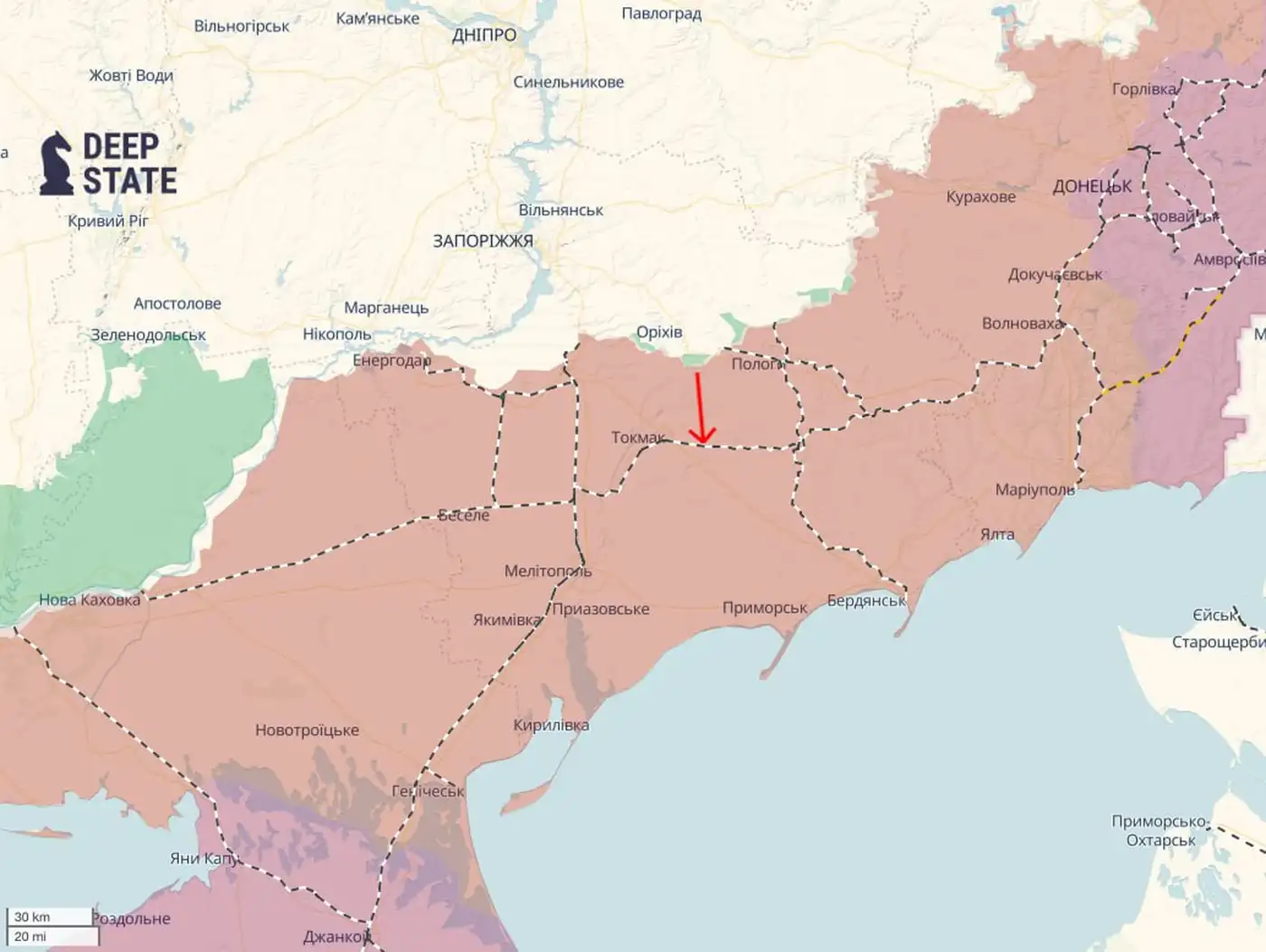 Эпичный удар по эшелону с цистернами в Запорожской области