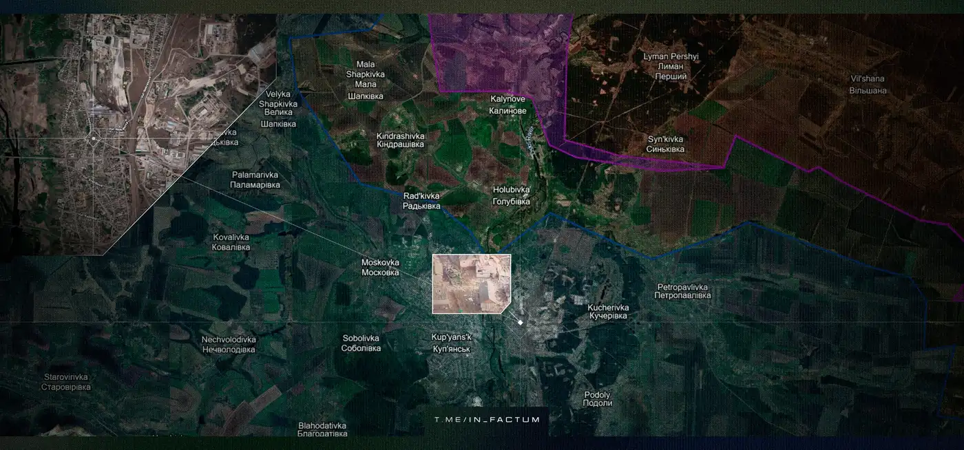 Сарай под Купянском: короткий диалог с танком