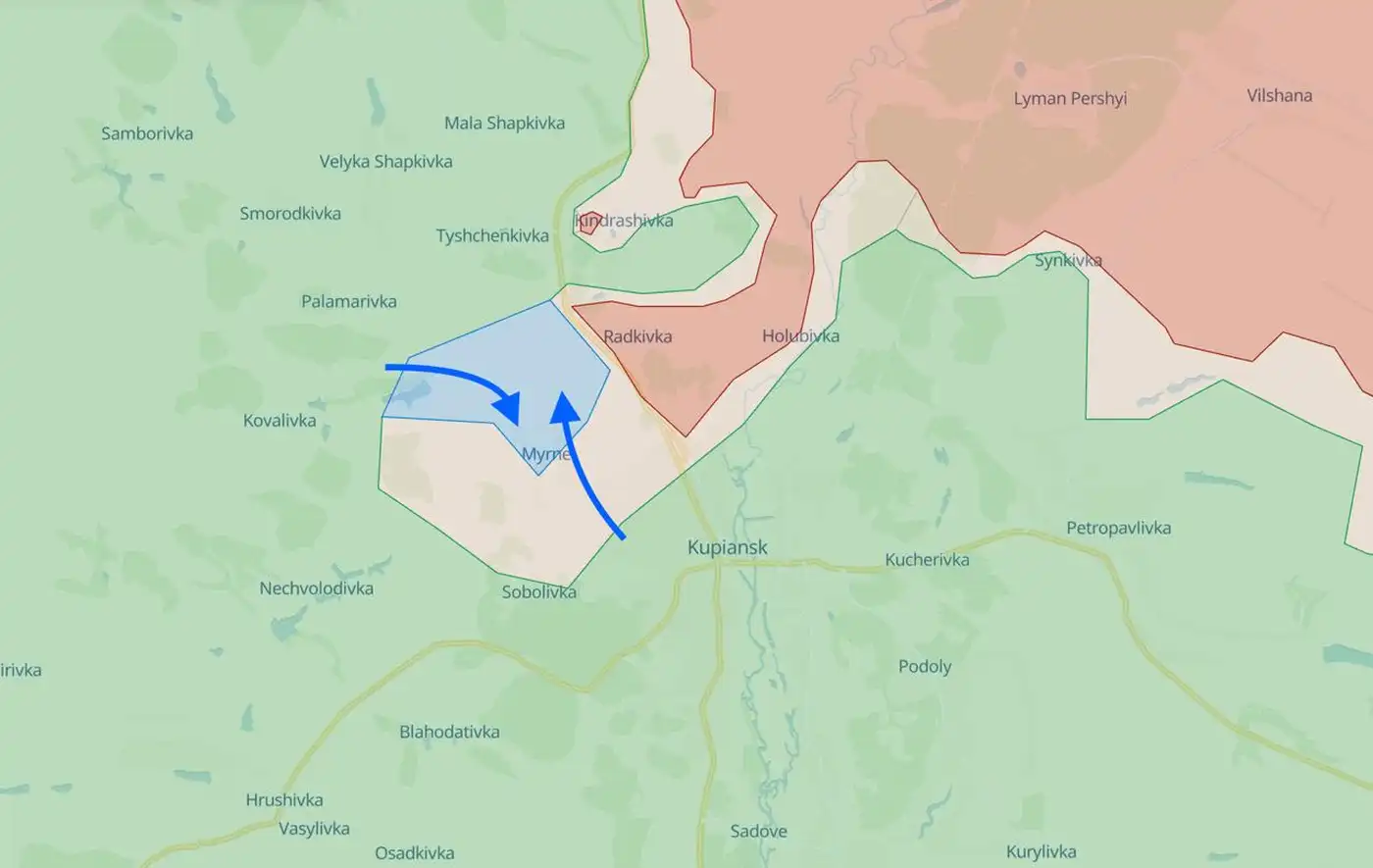 Окружение Купянска откладывается