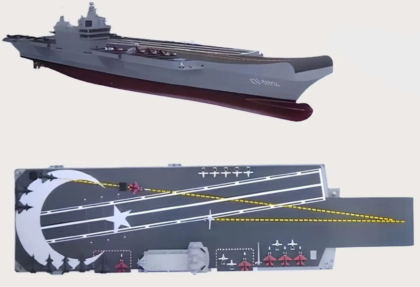 Национальный авианосец Турции MUGEM готовят к спуску в 2027–2028 годах