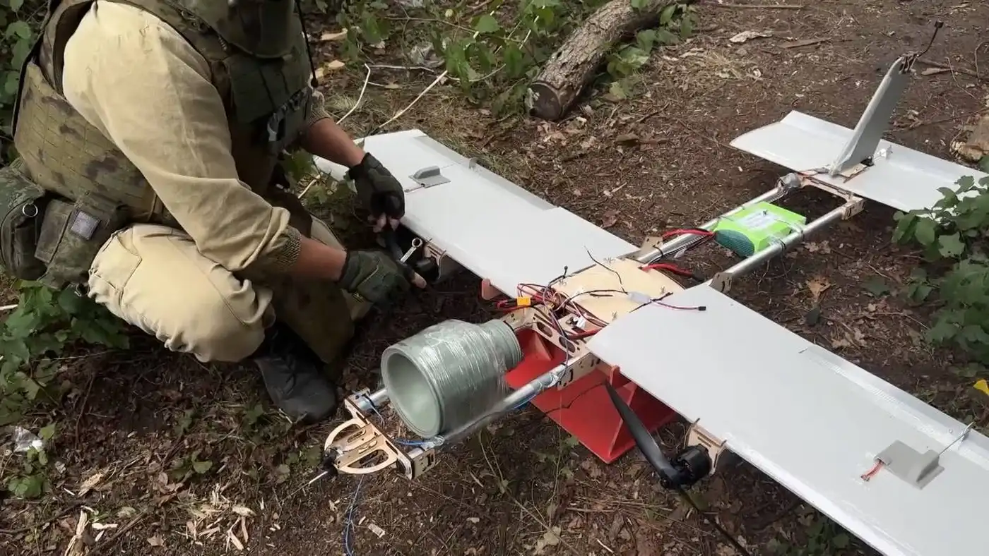 Кумулятивный зарядов КЗ-7 для дронов-камикадзе "Молния-2"