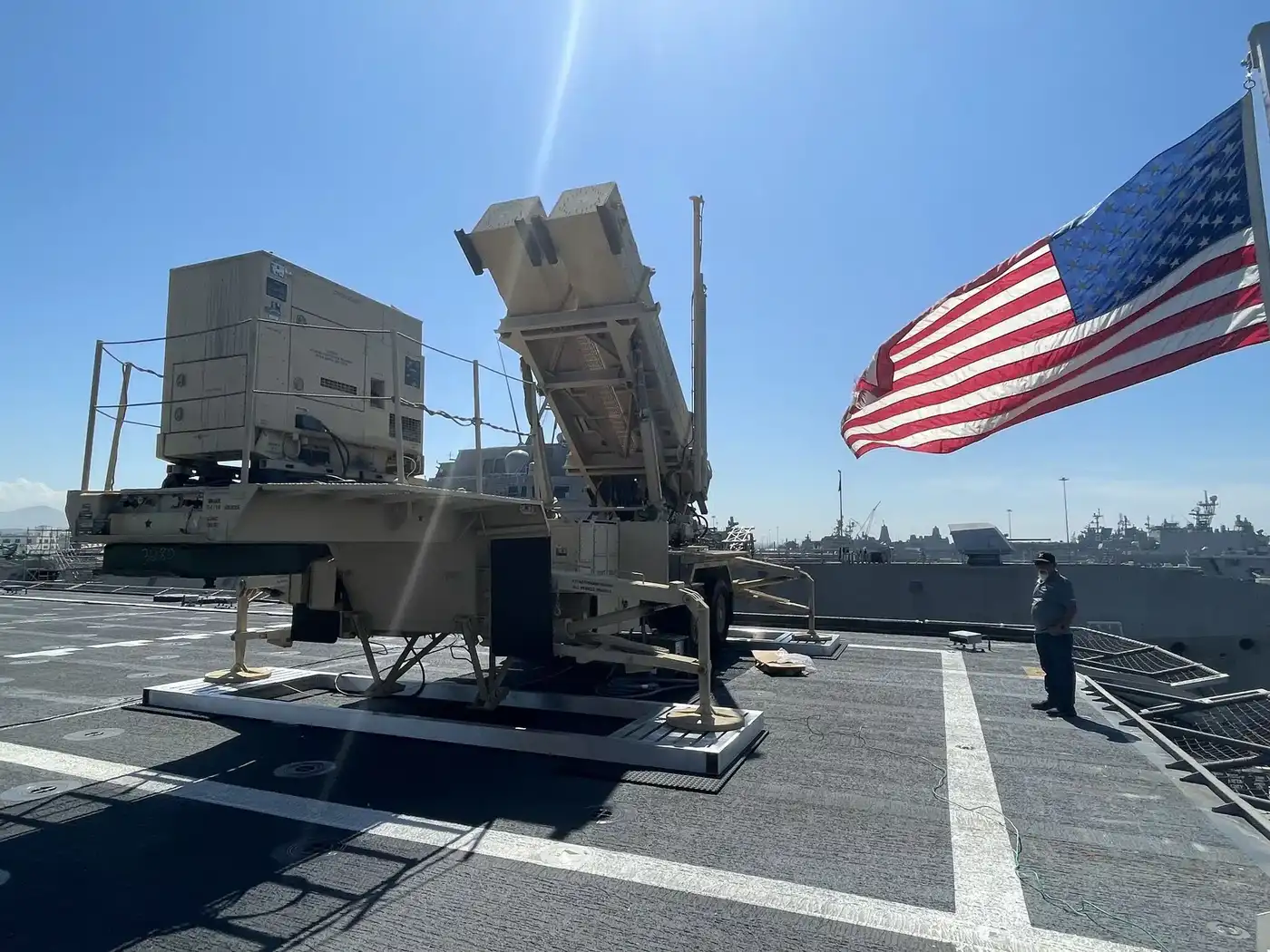 USS Montgomery получил установку Patriot