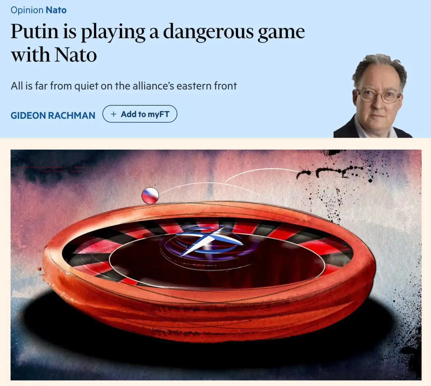 США против «балтизации» политики НАТО