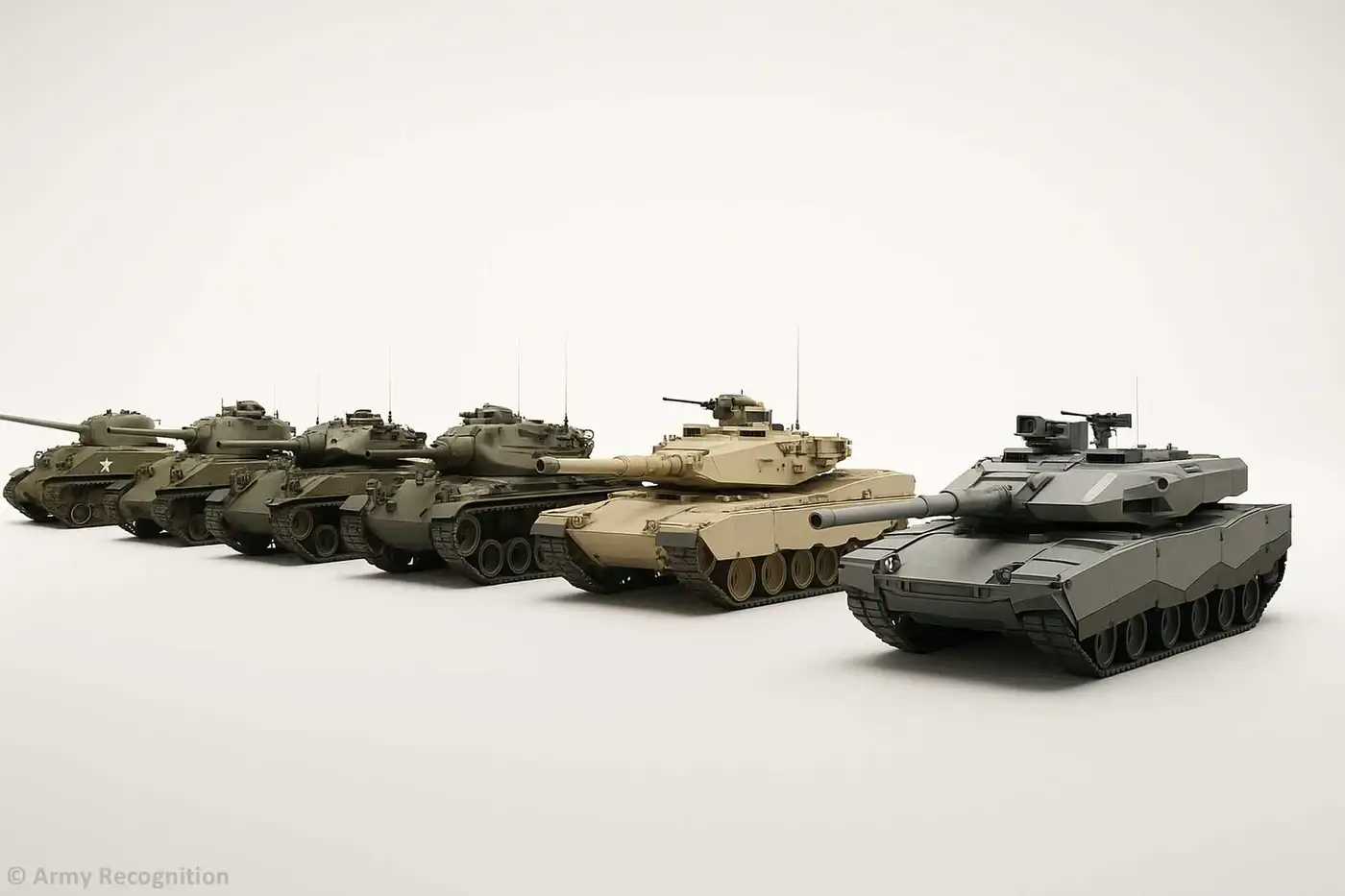 Армия США готовится к производству танка нового поколения Abrams M1E3 1 1 75