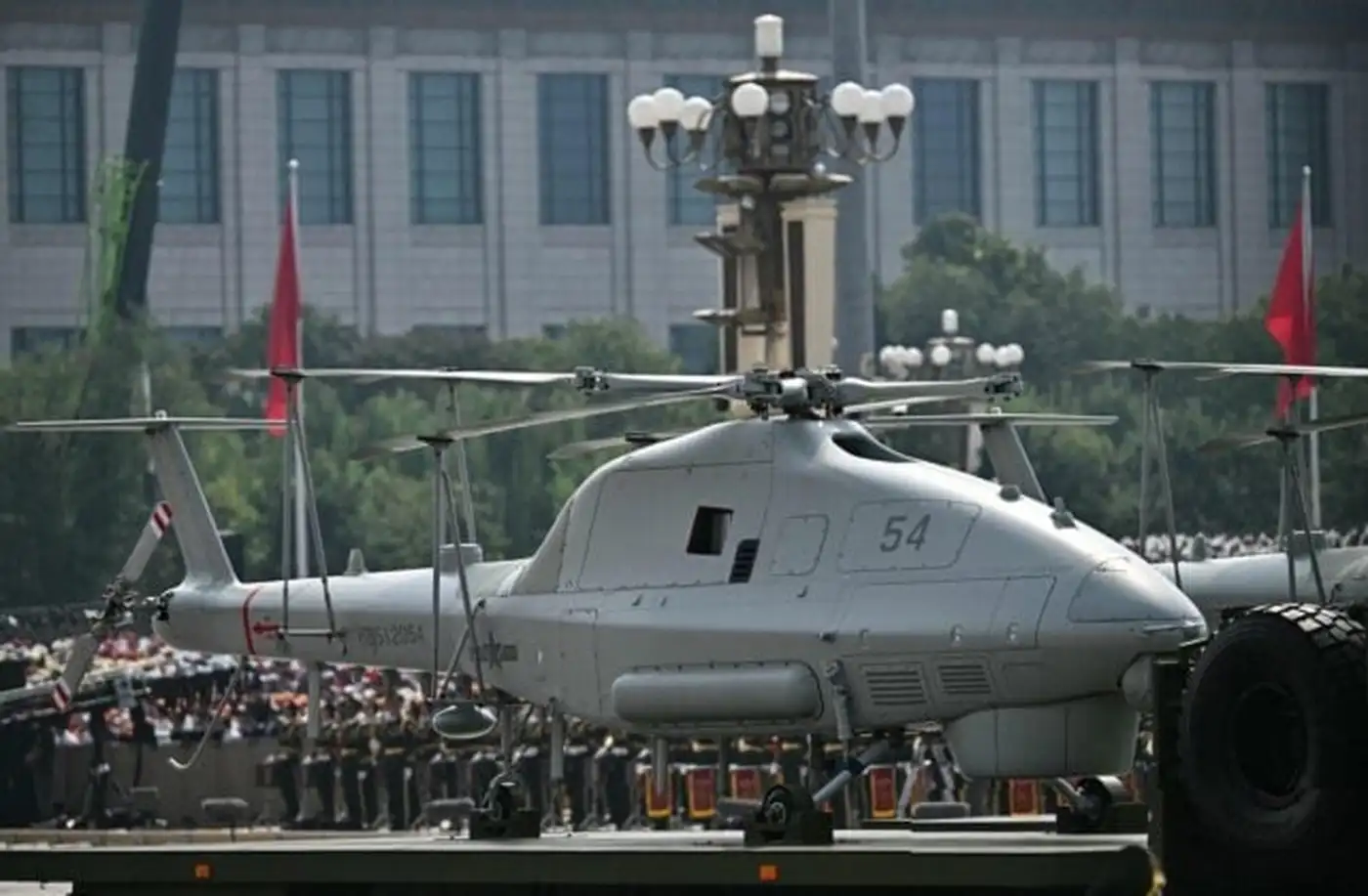 Китай вывел в море ударные беспилотные вертолёты 1 1 82