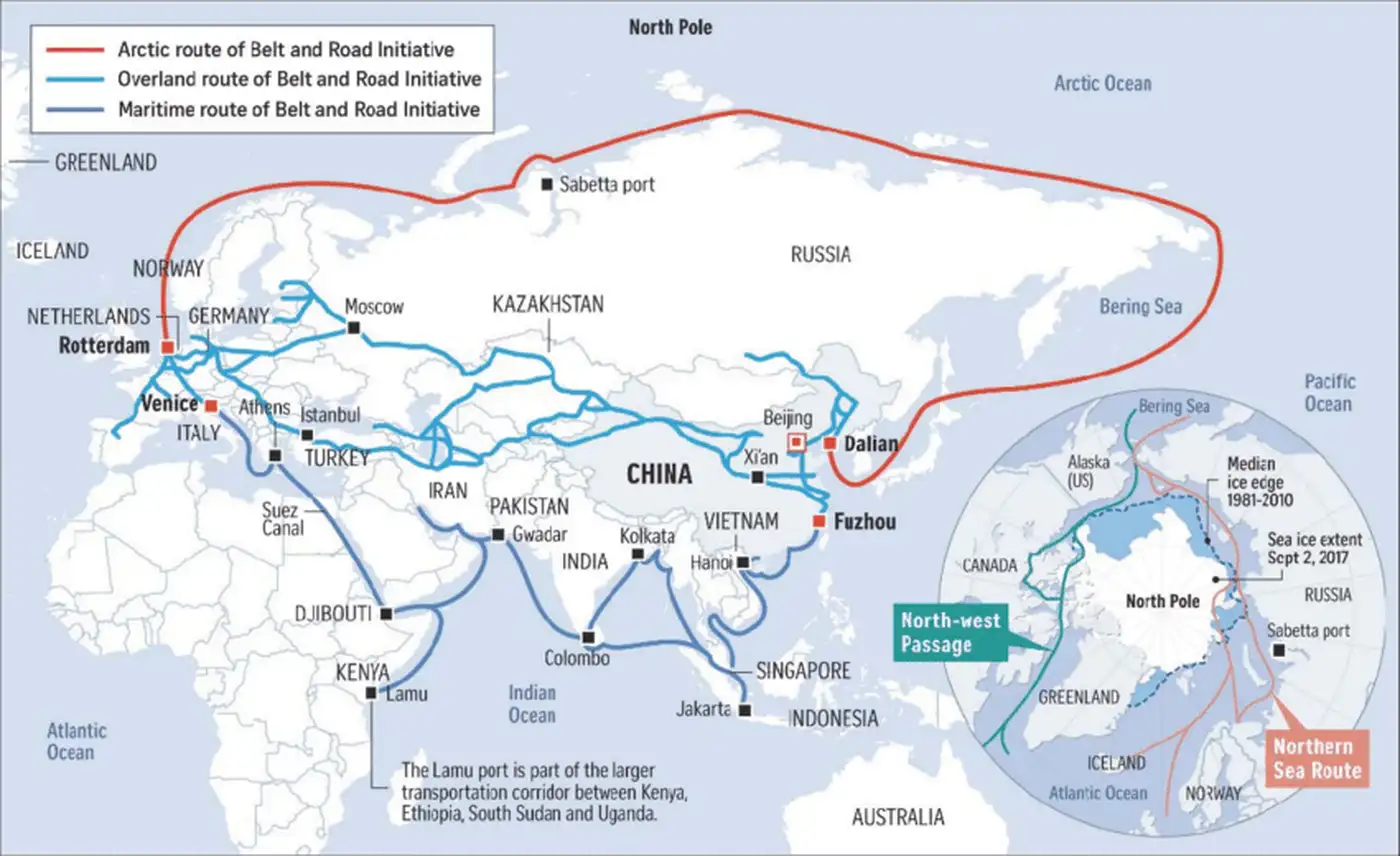 РФ и Китай выстраивают общий стандарт плавания и контроля в Арктике