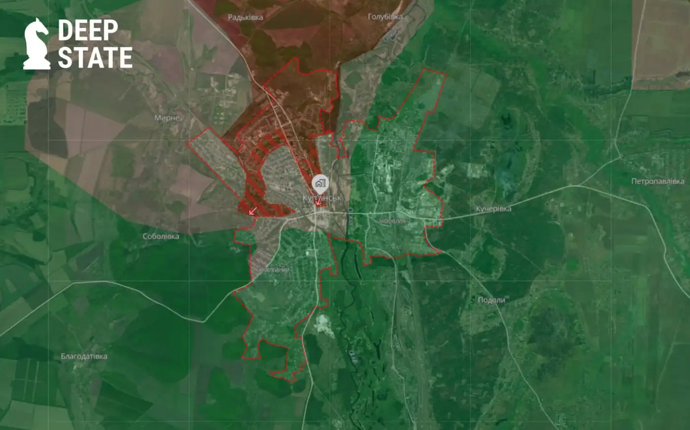 В Купянске врагу удается расширить контроль в центральной части