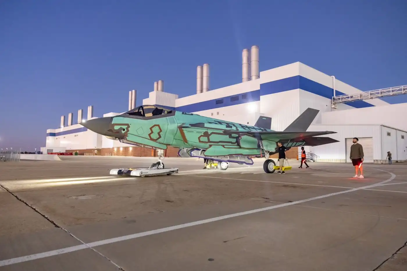 Первый финский истребитель F-35A Lightning II