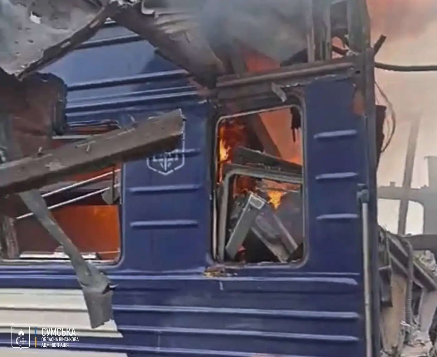 Шостка под огнём: удары по поездам и энергетике превратили город в зону бедствия