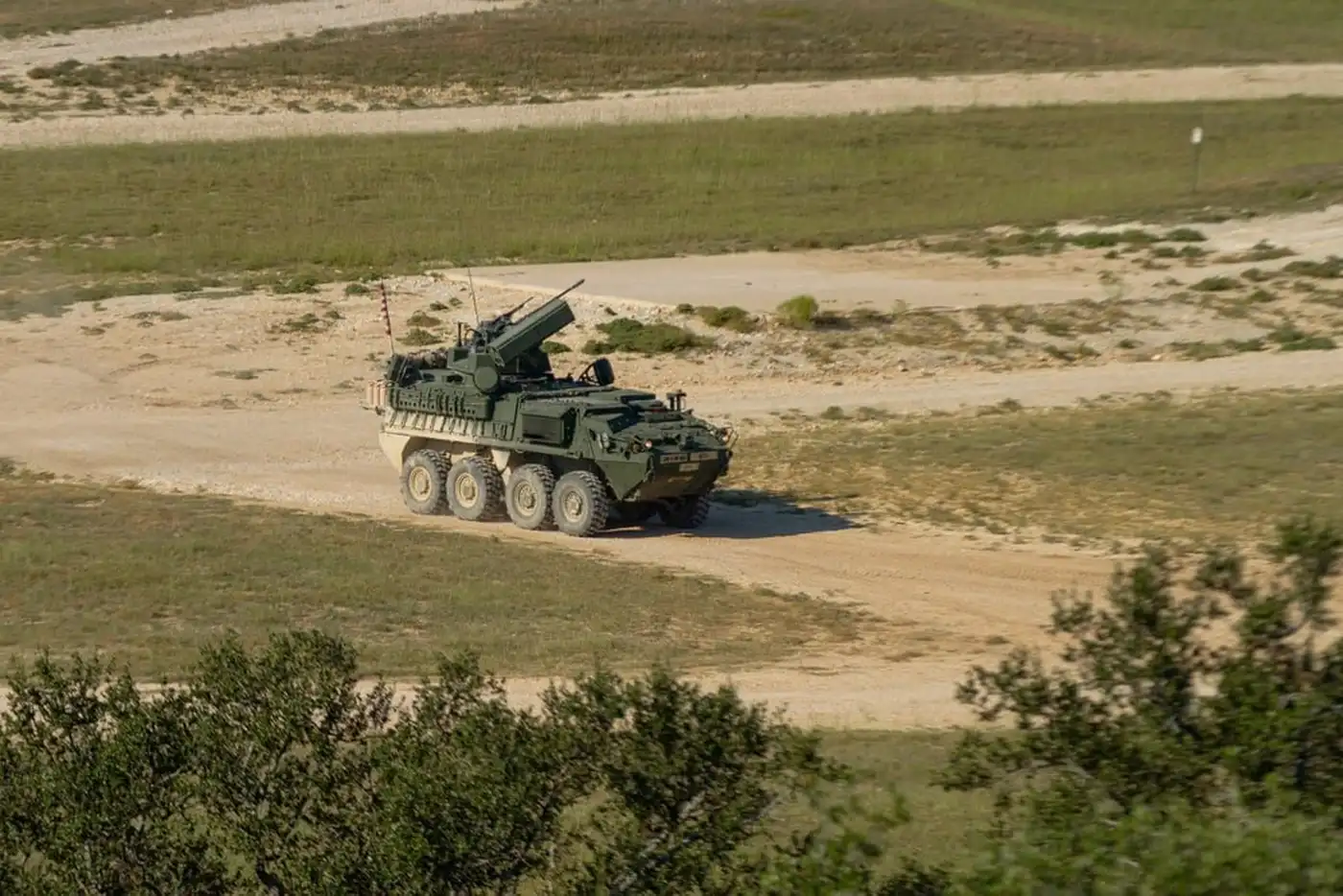 Как армия США тестирует Sgt Stout на Stryker A1