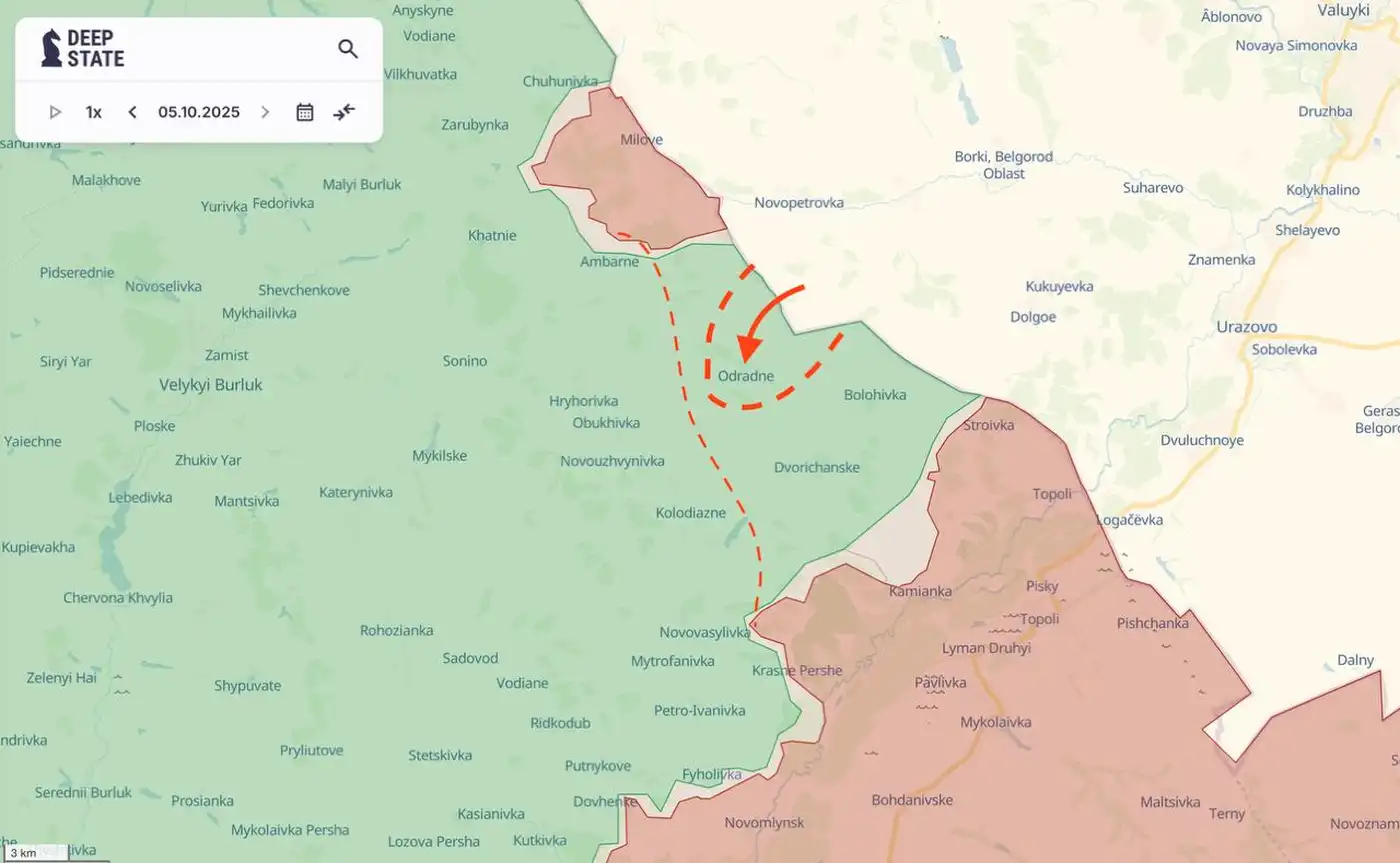Российские военные заявили о захвате Отрадного