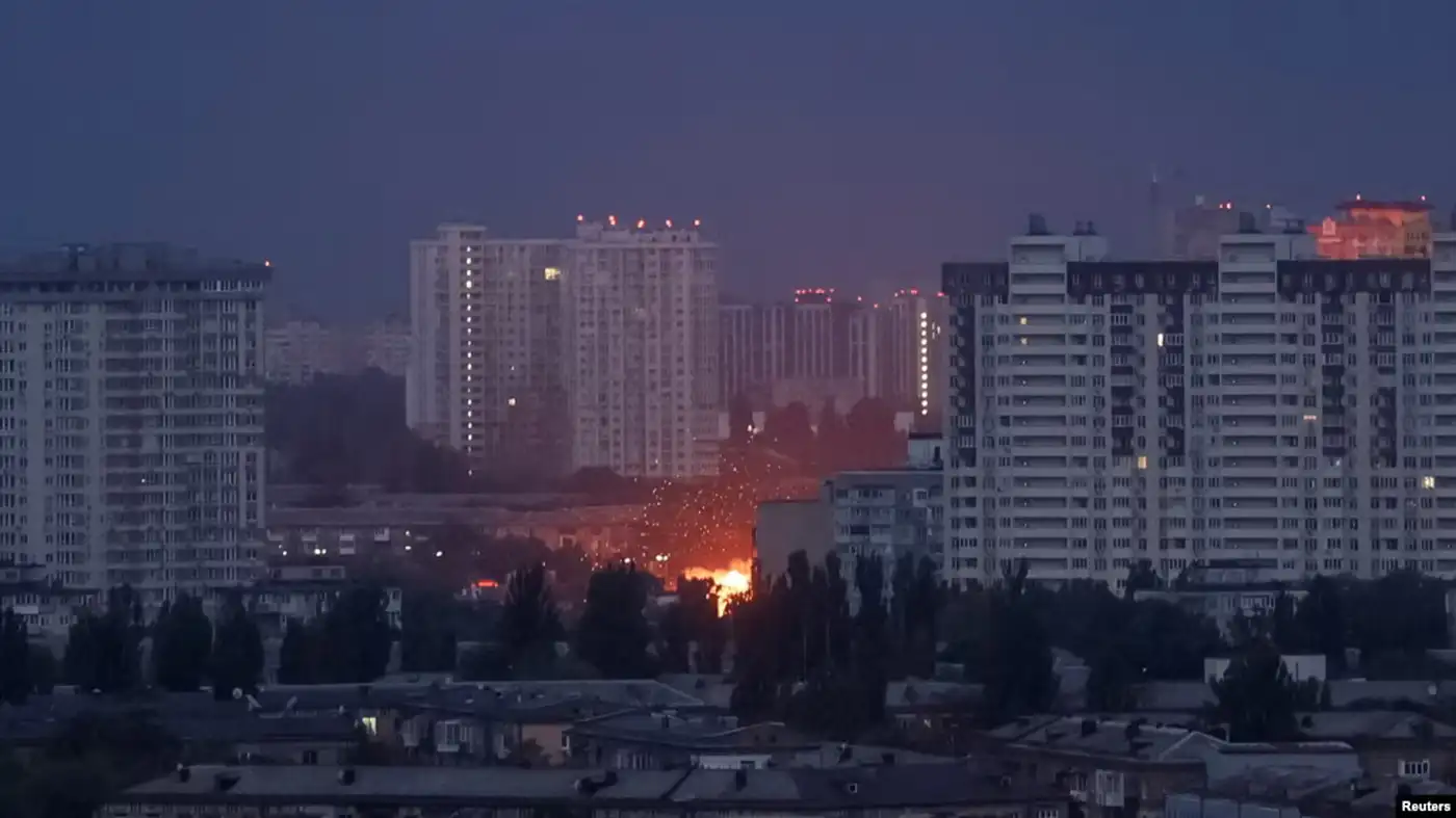 Россия утюжила Запорожье и под утро взялась за Киев