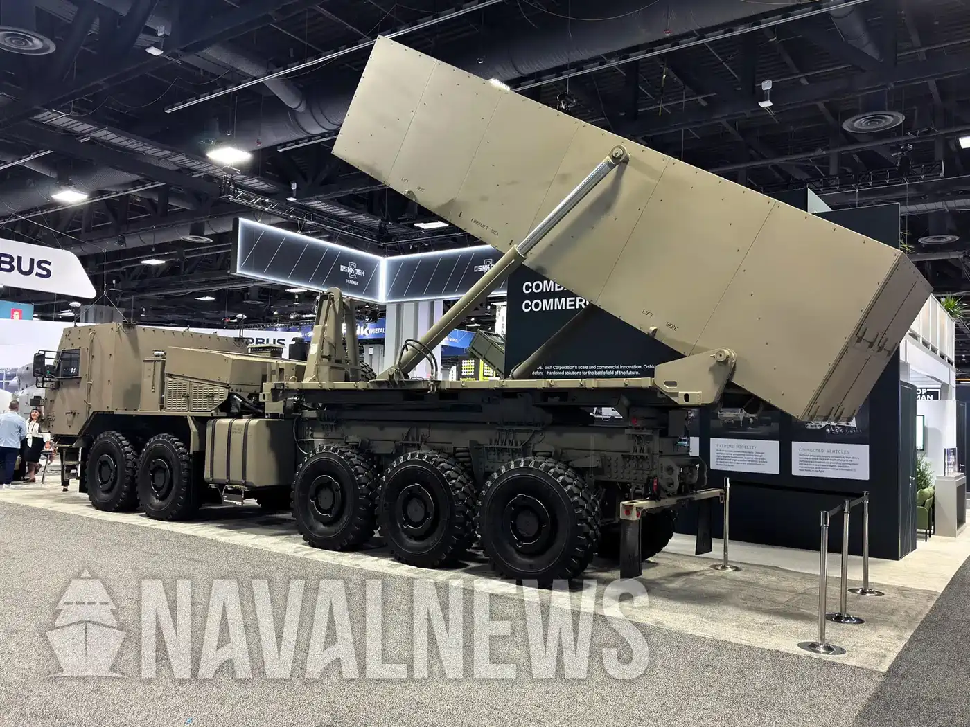 Oshkosh представила наземную платформу для Tomahawk