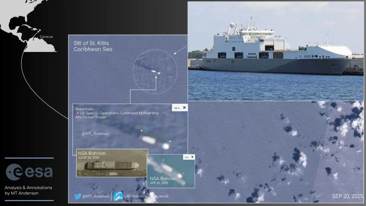 ень спецназа: зачем США вывели Ocean Trader к Венесуэле