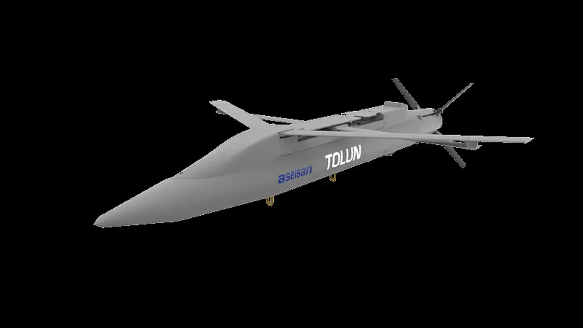 Беспилотный истребитель Kizilelma впервые испытал оружие TOLUN 2 боеприпасы TOLUN