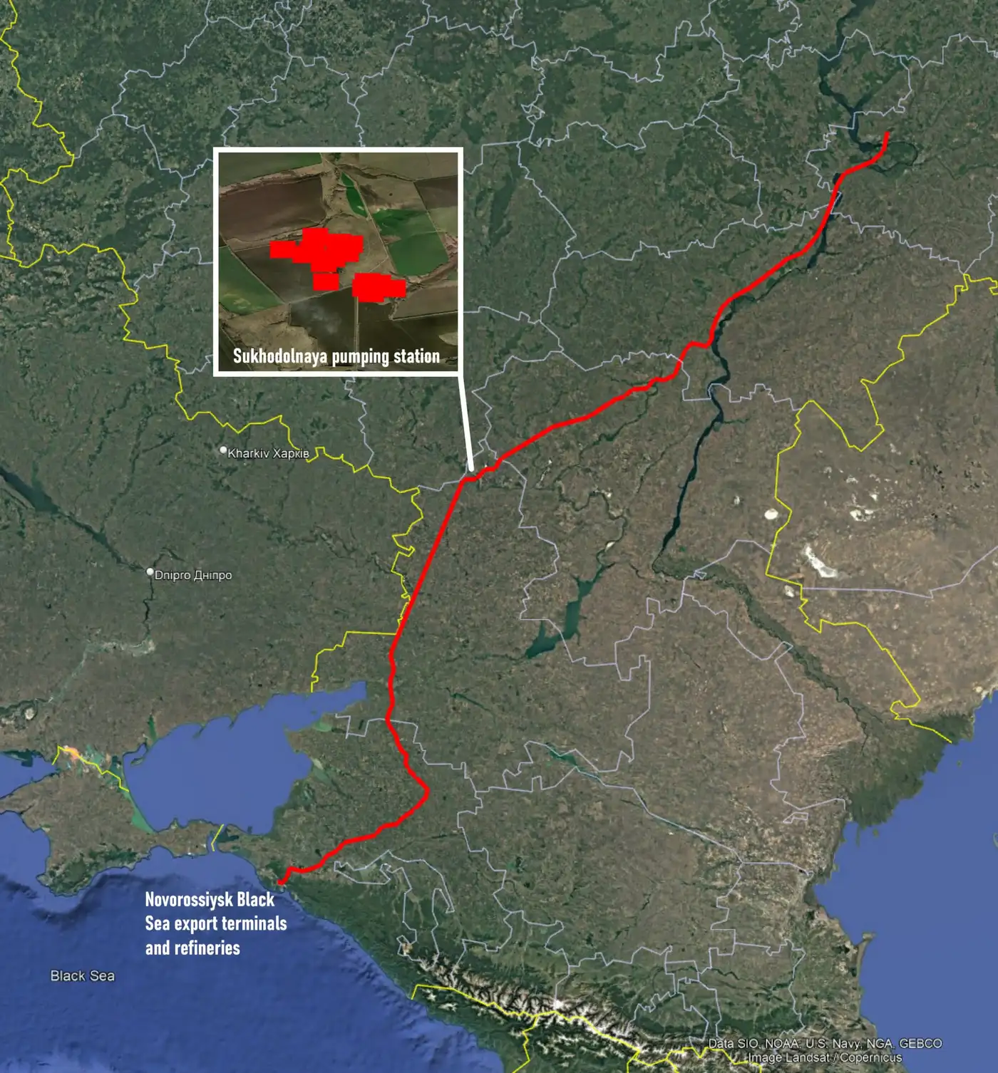 Нефтеперекачивающая станция «Суходольная» прекратила перекачку нефти
