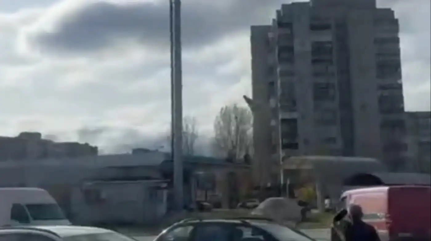 Атака Шахеда по АЗС в Сумах