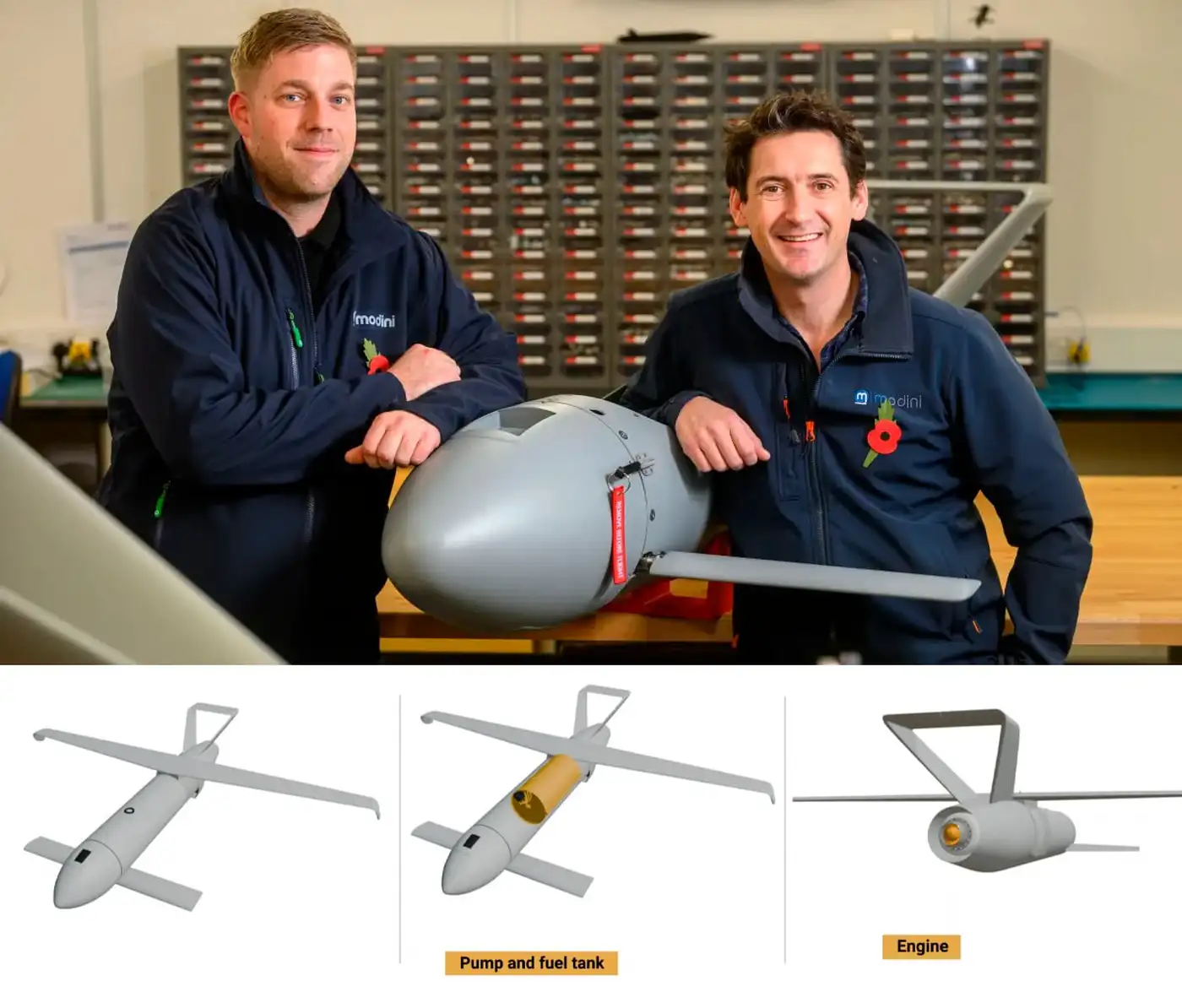 Как британский стартап Modini создаёт дроны-камикадзе Dart 250 для Украины