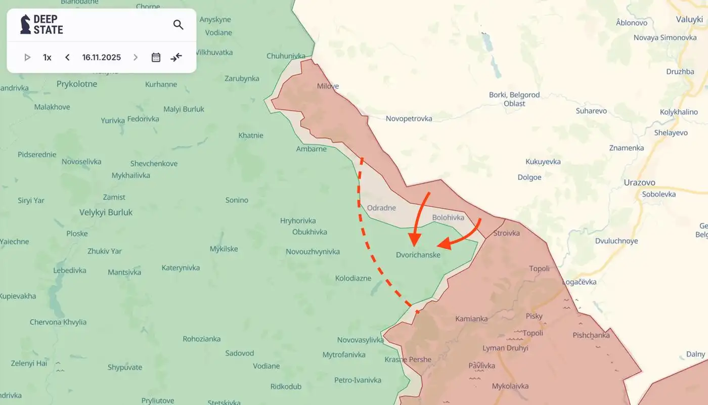 Орки захватили Двуречанское Харьковской области