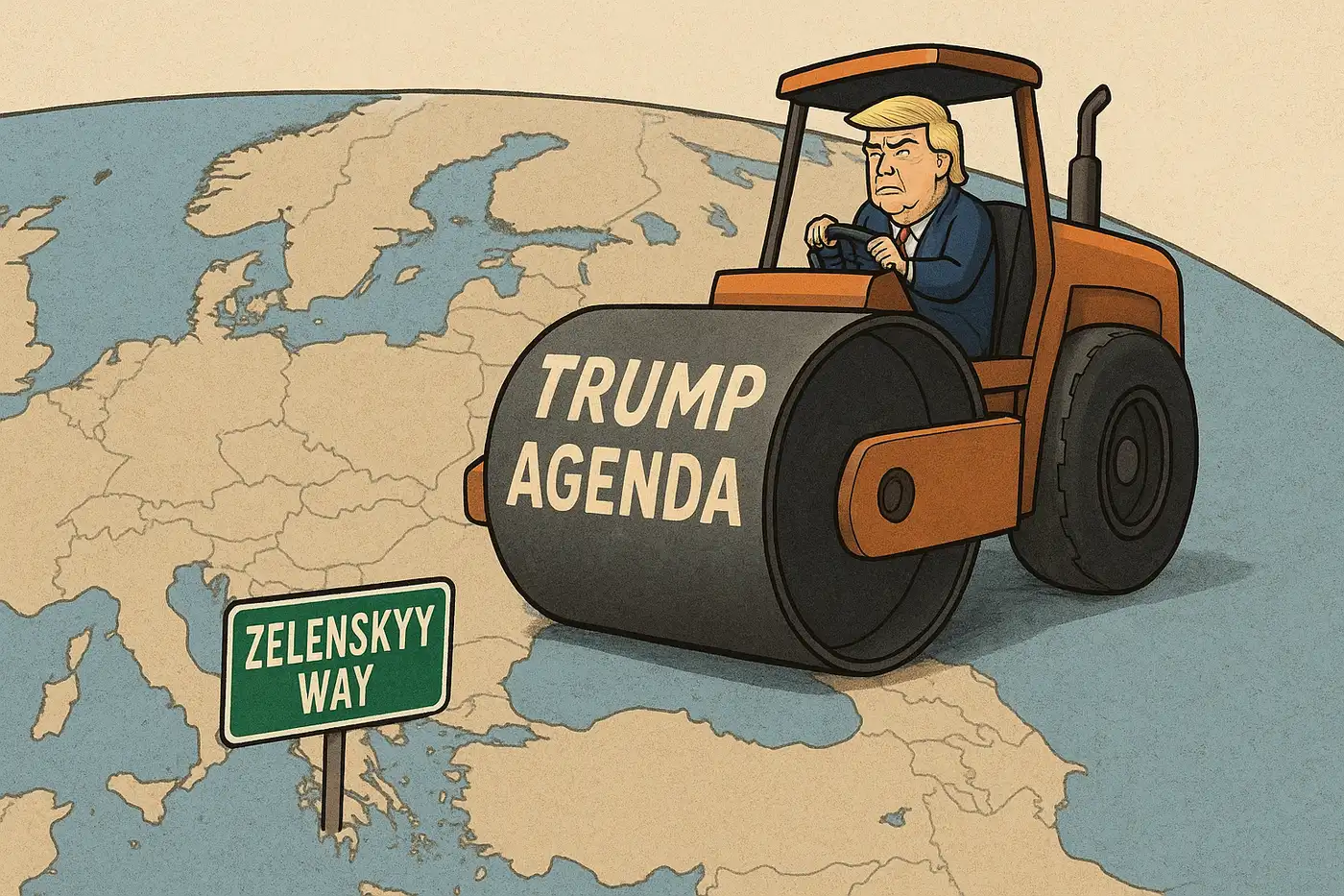 Трамп пустит каток на Зеленского