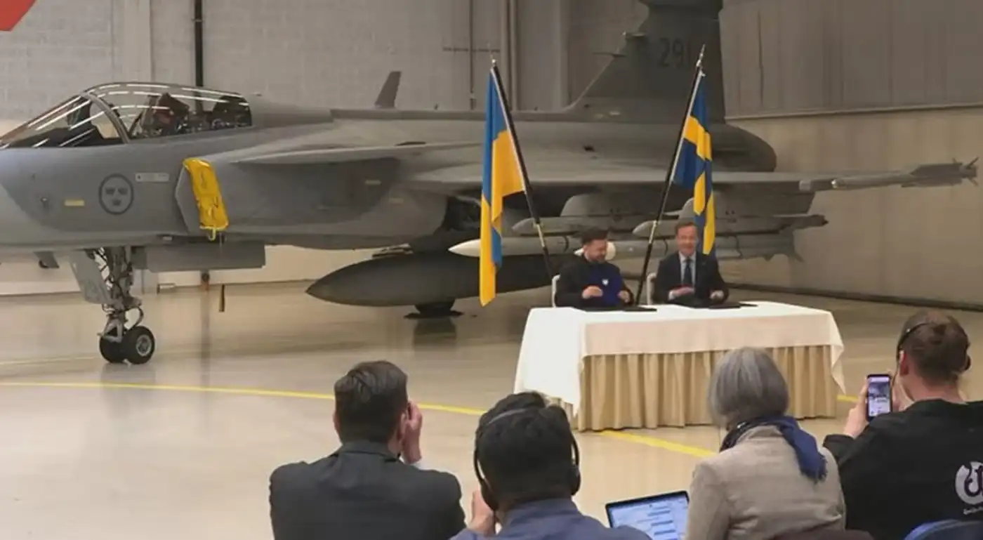 Швеция передает Украине истребители Gripen и новый пакет поддержки