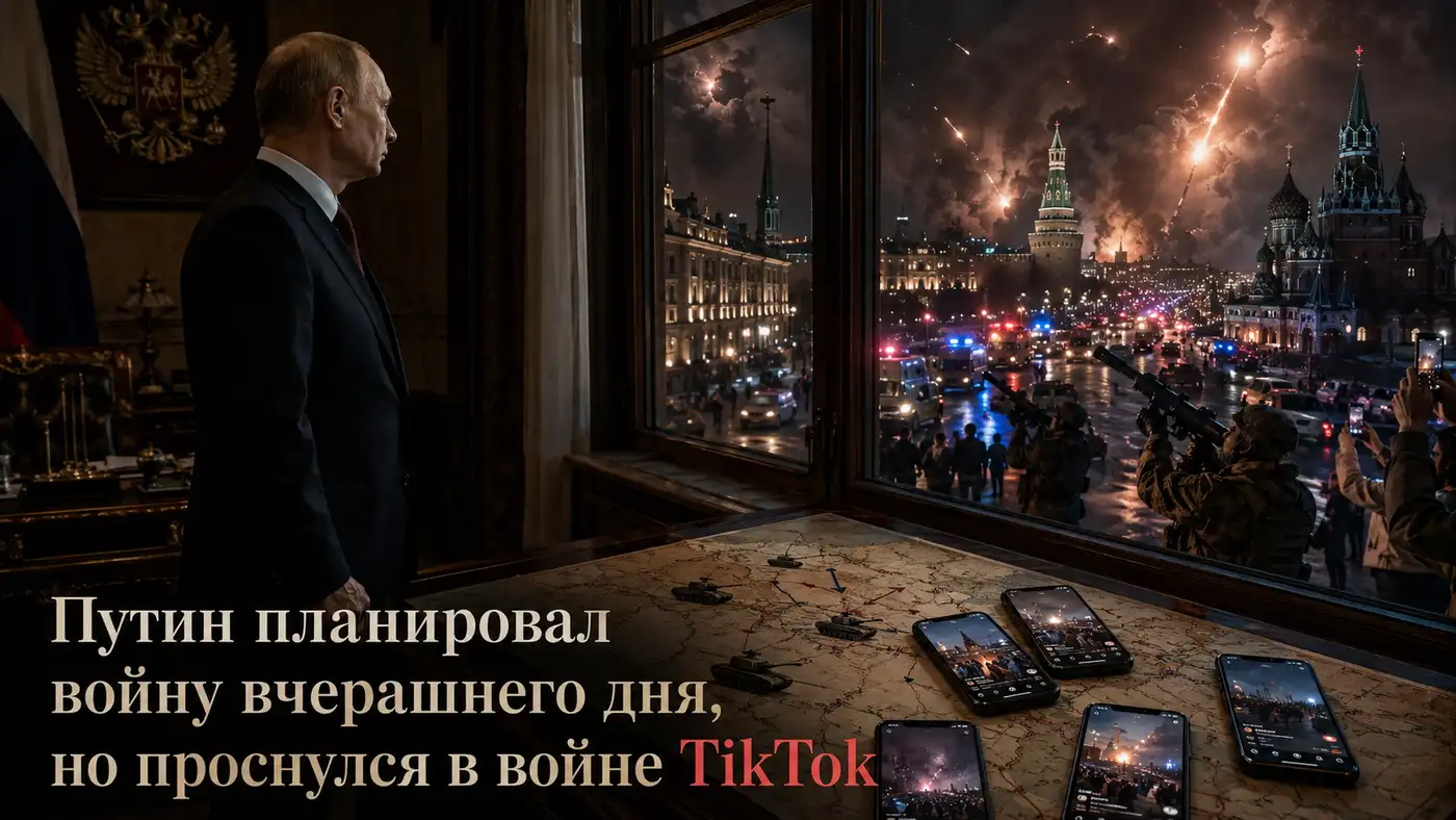 Современная война: почему Путин не мог предвидеть эпоху видео в реальном времени