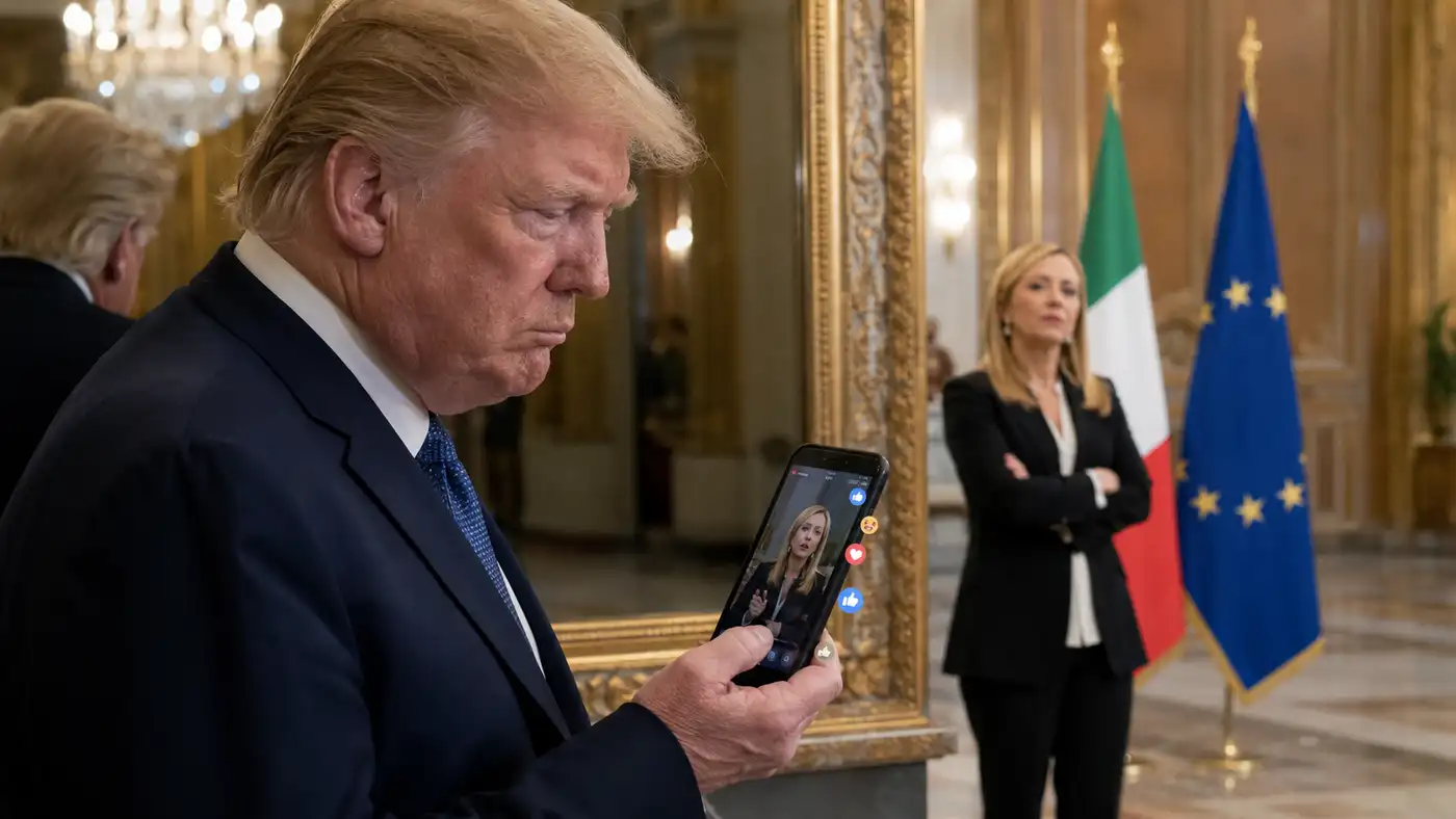 Мелони и Трамп: мини-скандал вокруг задетого эго