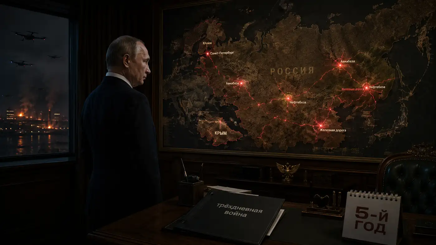 На пятом году войны