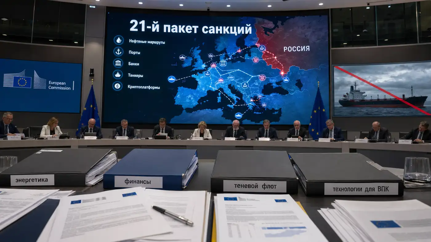 ЕС готовит 21-й пакет санкций против России