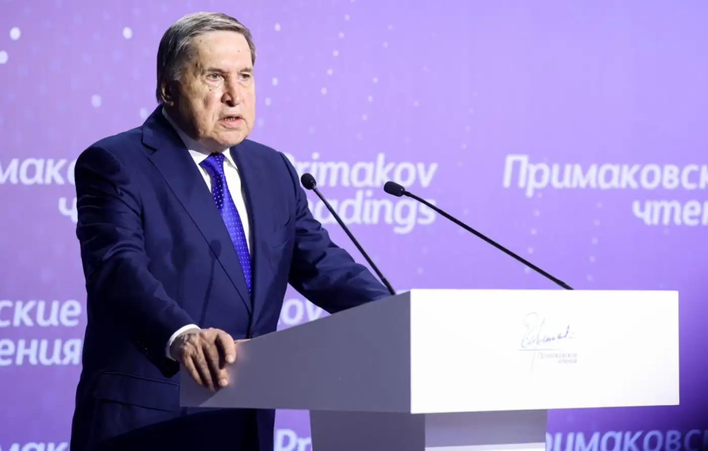 Человек с лицом вампира Ушаков о переговорах с ЕС: позиция России не изменилась