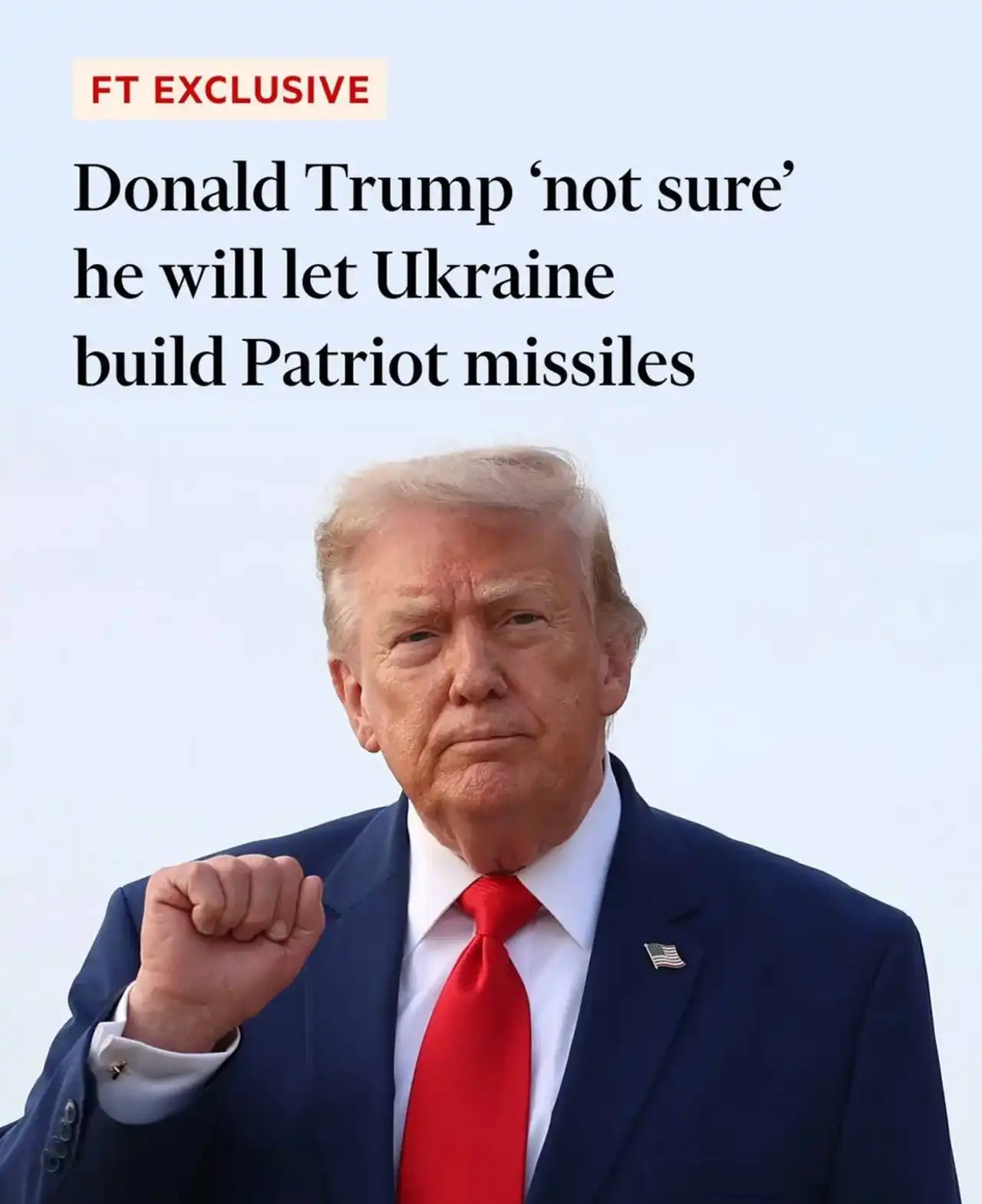 Что Трамп сказал о Patriot и переговорах по Украине
