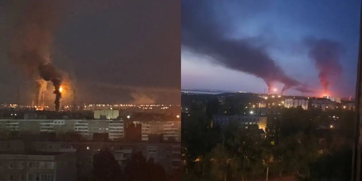 Атака на Саратовский НПЗ и Борисоглебск