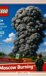 Мемасики Вторника 21.07.2026 31 lego hmara vulkanichnoї zoli nad moskvoyu msg 3118