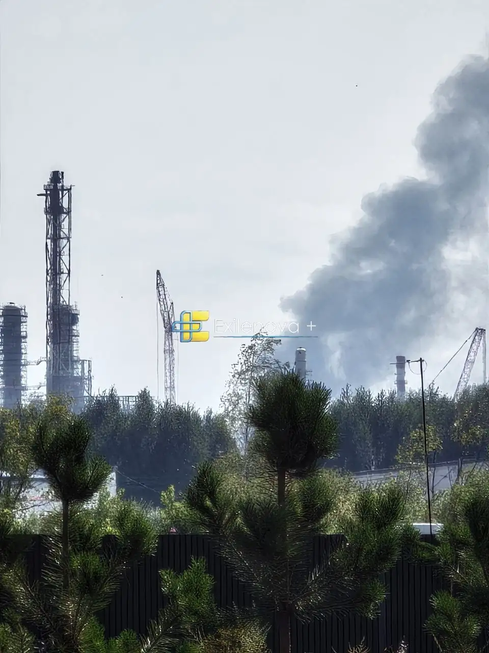 В Перми сообщили о возможном пожаре на складе 1 temp photo 31646