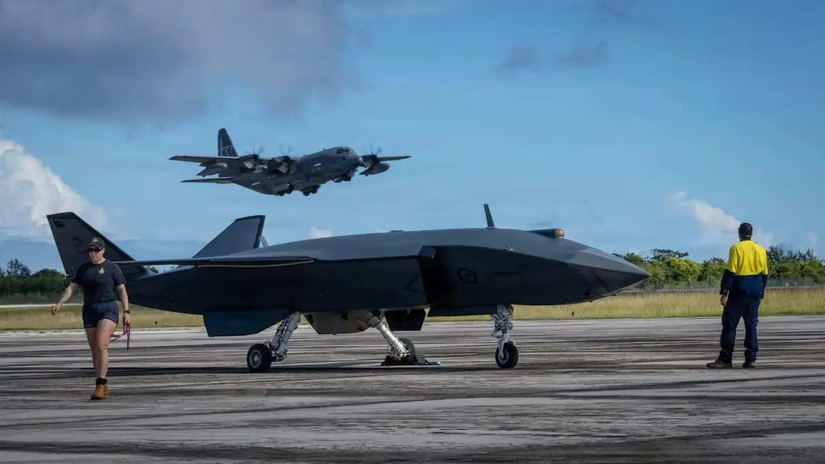 F-15EX и MQ-28 впервые отработали связку в Valiant Shield 1 temp photo 98514
