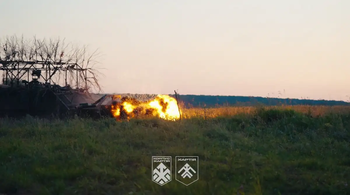 Бойцы НГУ «Хартия» переделали М113 в машину разминирования 1 temp photo 98641
