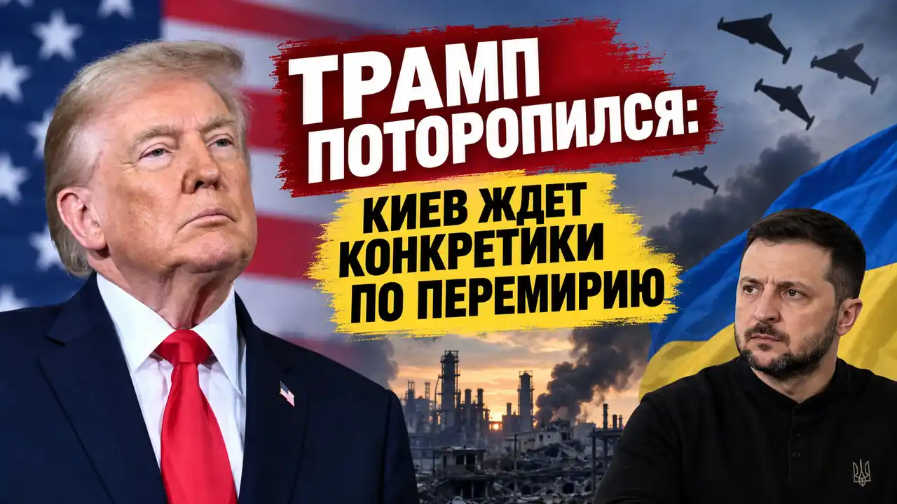 Трамп поторопился: Киев ждет конкретики по перемирию